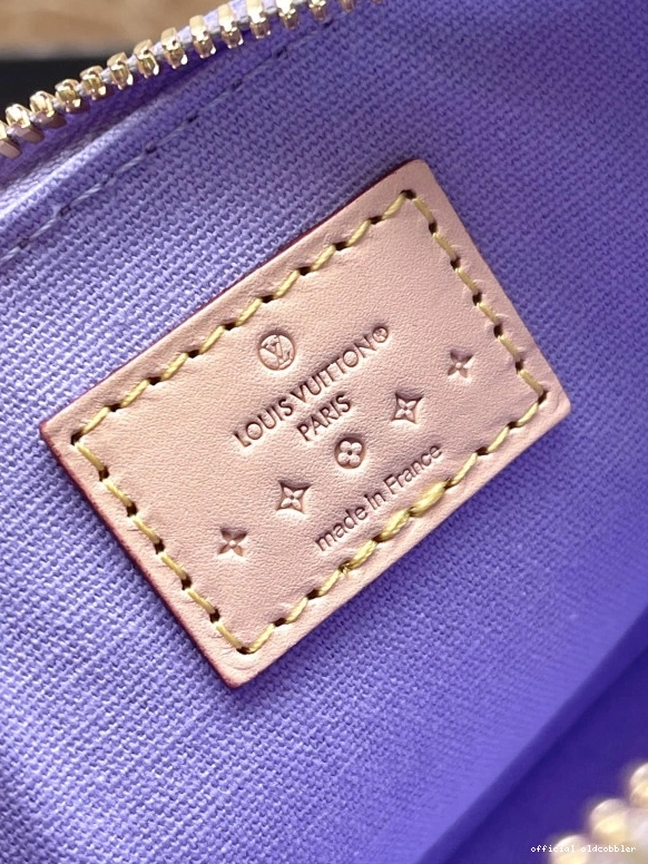 Official oldcobbler VUITTON Nano LOUIS Alma-18*12*8cm 0709